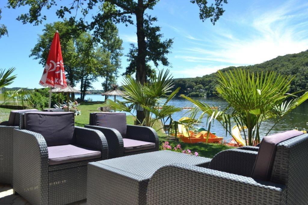 Camping Les Cantarelles Hotel Alrance Exterior photo